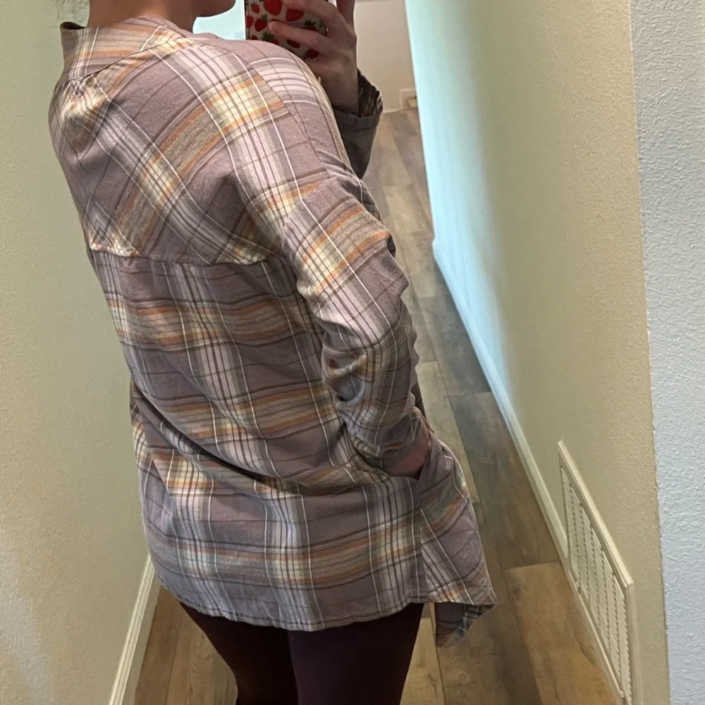 Free people plaid tunic - Picture 3 of 7